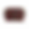 Boîte à couture 21x28,5x19,5cm bulles fuchsia fonds noir