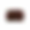 Boîte à couture 18,5x26x16cm bulles fuchsia fonds noir