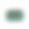 Boîte à couture 18,5x26x16cm bulles bleues vertes fonds noir