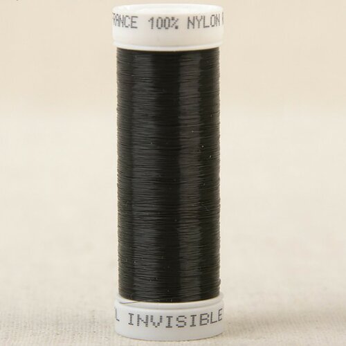 Fil noir 300m 100% nylon made in france oeko-tex