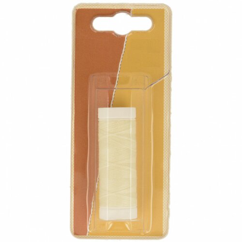 Bobine fil à coudre polyester 100m made in france - ecru c399