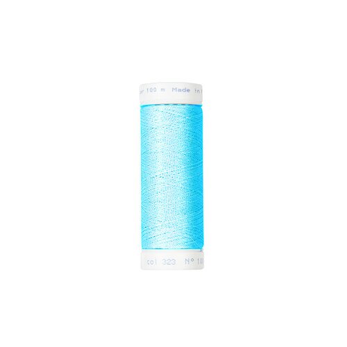 Bobine fil à coudre polyester 100m made in france - bleu ciel c305