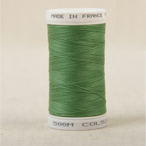 Fil à coudre en polyester 500m - vert cerfeuil c522
