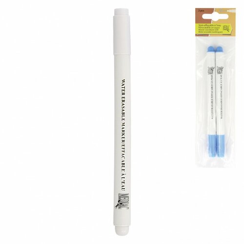 Stylo effaçable à l'eau blanc