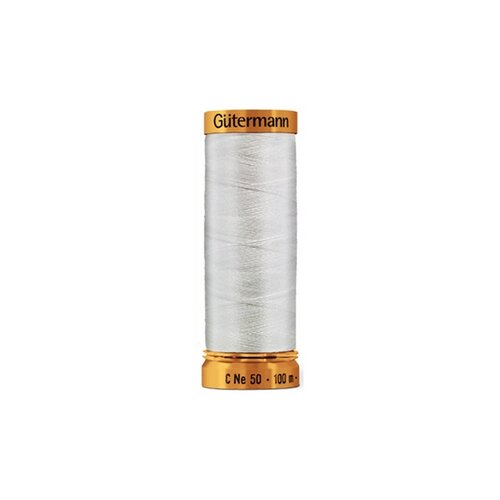 Fil à coudre 100% coton gütermann 100m blanc n°5709