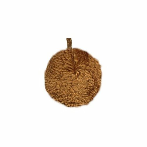 Lot de 12 pompons ronds 40mm or