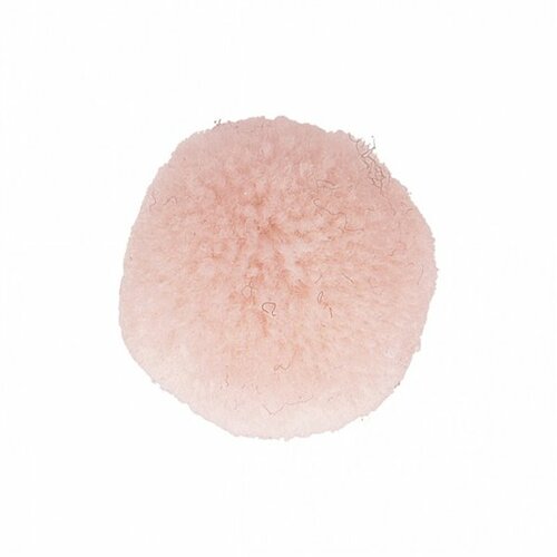 Lot de 9 pompons doux rose layette 25mm