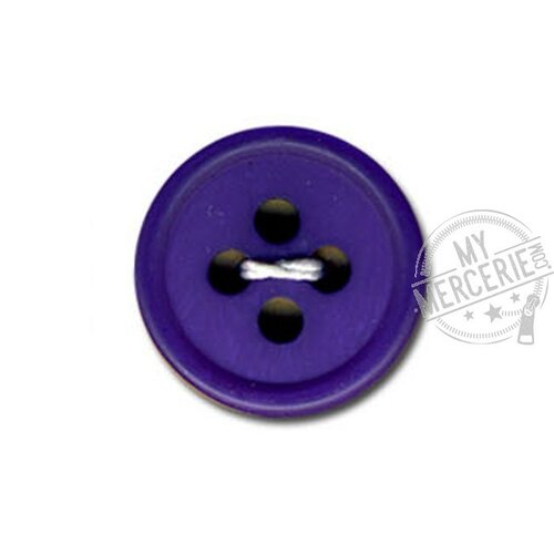 Lot de 6 boutons classique montmartre couleur violette