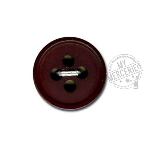 Lot de 6 boutons classique montmartre couleur bordeaux