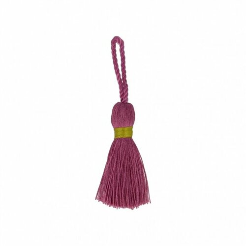 Lot de 3 pompons prune/vert 88cm
