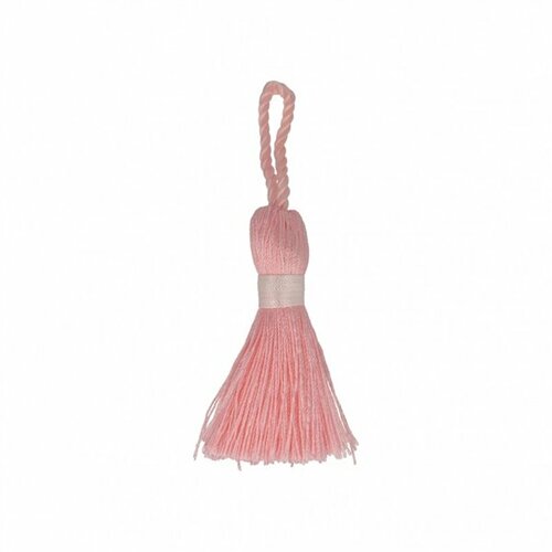 Lot de 3 pompons fuchsia/blanc 88cm