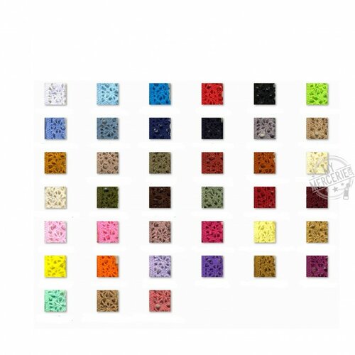 Dentelle polyester vendu au mètre - beigefonce 5647-145