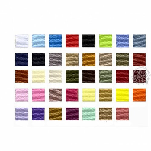 Galon aspect gros grain vendu au mètre - noir 9547-014