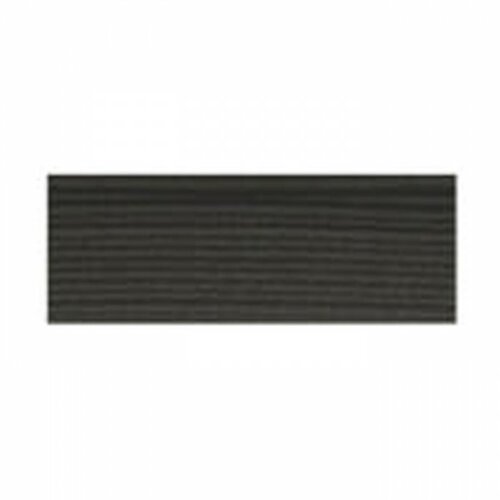 Tresse élastique plate 12mm noir