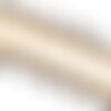 Frange pompons bicolore gris moyen 25mm au mètre