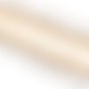 Frange pompons bicolore gris clair 25mm au mètre