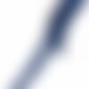 Bobine 13,5m guipure cercles 45mm bleu marine