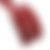 Bobine 10m ruban cerfs rouge 63mm