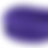 Bobine 50m cordon damier polyester 6mm violet