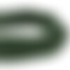 Bobine 50m cordon damier polyester 6mm vert bouteille