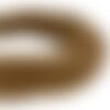 Bobine 50m cordon damier polyester 6mm marron chocolat