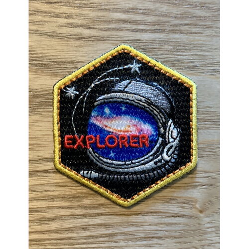 Ecusson thermocollant explorer 5 cm x 4 cm