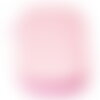 Pochette à couture 16x12cm pois blancs sur fonds rose clair