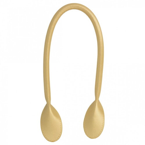 Lot de 2 anses de sac modernes  60 cm couleur or