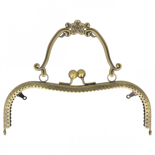 Fermoir antique couleur or antique 16cm x 20cm