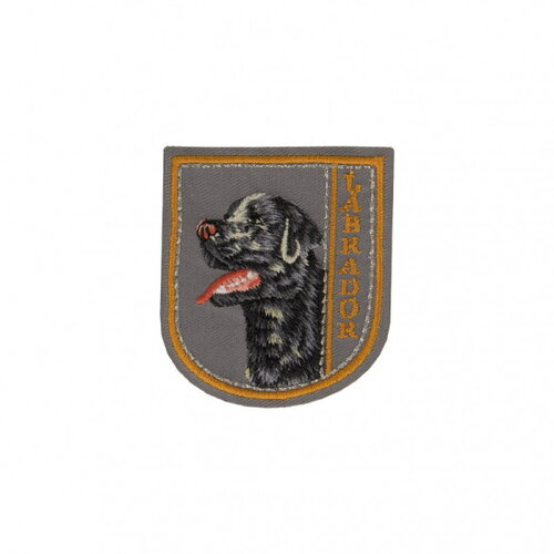 Lot de 3 écussons thermocollants labrador 6cm x 5cm