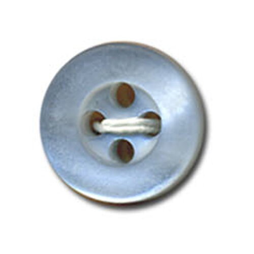 Bouton rond à 4 trous couleur bleu ciel