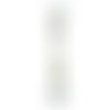 Echevette 8m dmc fil à broder mouliné effet lumière coton blanc 940