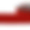 Bobine 10m elastique monte-jupe côtelé rouge