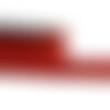 Galon vagues 18mm rouge hermès au mètre
