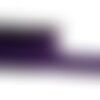 Galon vagues 18mm violet au mètre