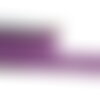 Galon vagues 18mm violet parme au mètre