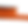 Galon vagues 18mm orange au mètre