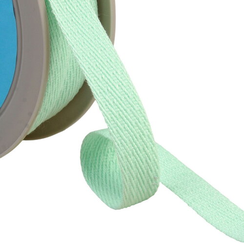 Galon tirets obliques 15mm vert nil au mètre