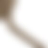 Passepoil cordon fils 6mm beige lin au mètre
