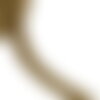 Passepoil cordon fils 6mm beige/marron clair au mètre