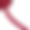 Passepoil cordon fils 6mm rose framboise au mètre