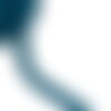 Passepoil cordon fils 6mm bleu canard au mètre