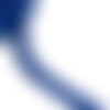 Passepoil cordon fils 6mm bleu roi au mètre