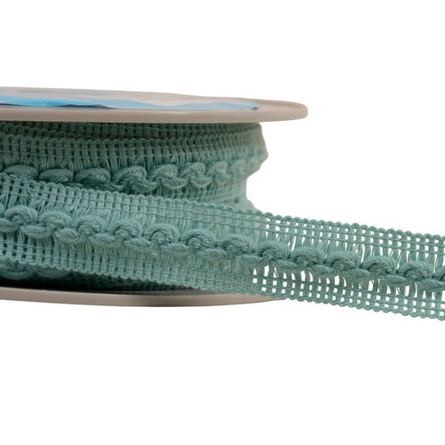 Bobine 15m galon vagues 18mm vert bleu