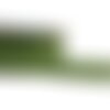 Bobine 15m galon vagues 18mm vert kaki clair