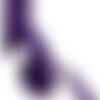 Bobine 25m galon tirets obliques 15mm violet