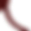 Bobine 20m passepoil cordon fils 6mm rouge bengale