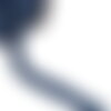 Bobine 20m passepoil cordon fils 6mm bleu lavande