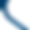 Bobine 20m passepoil cordon fils 6mm bleu turquoise