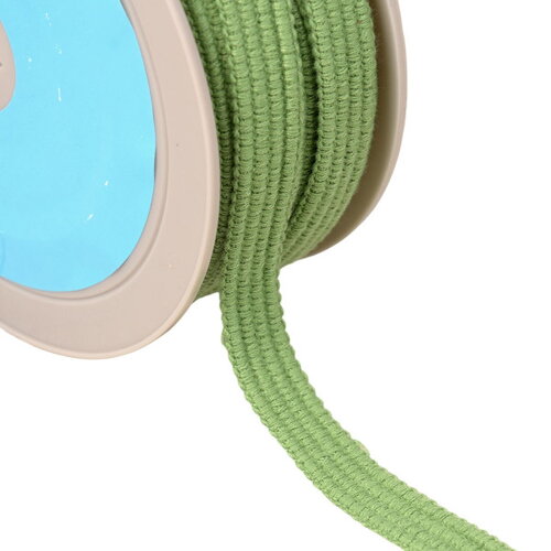 Galon quatre cordons 15mm vert vert kaki clair au mètre
